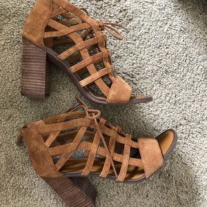 SARTO by Franco Sarto lace up sandals
